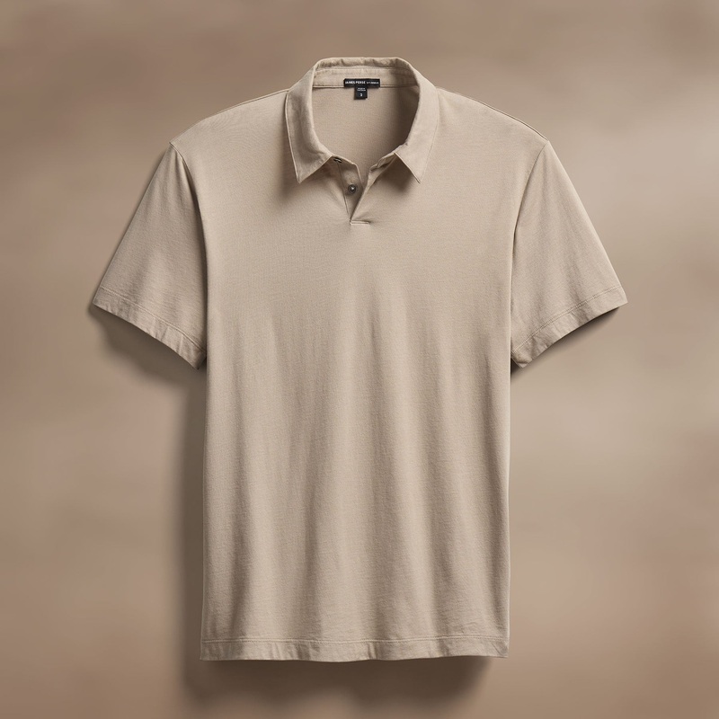 Brushed Lotus Polo – Overcast