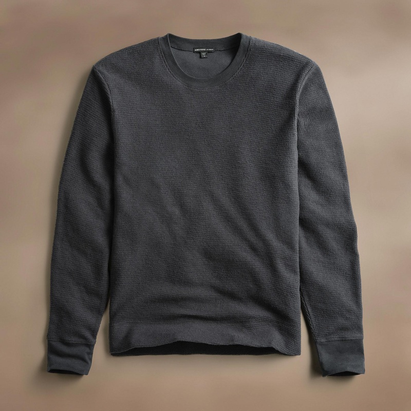 Brushed Thermal Crew Neck – Magma