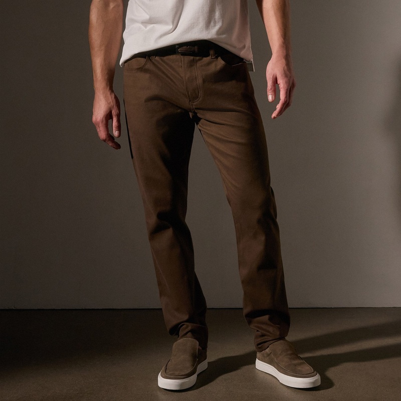 Cashmere Touch 5 Pocket Pant – Umber