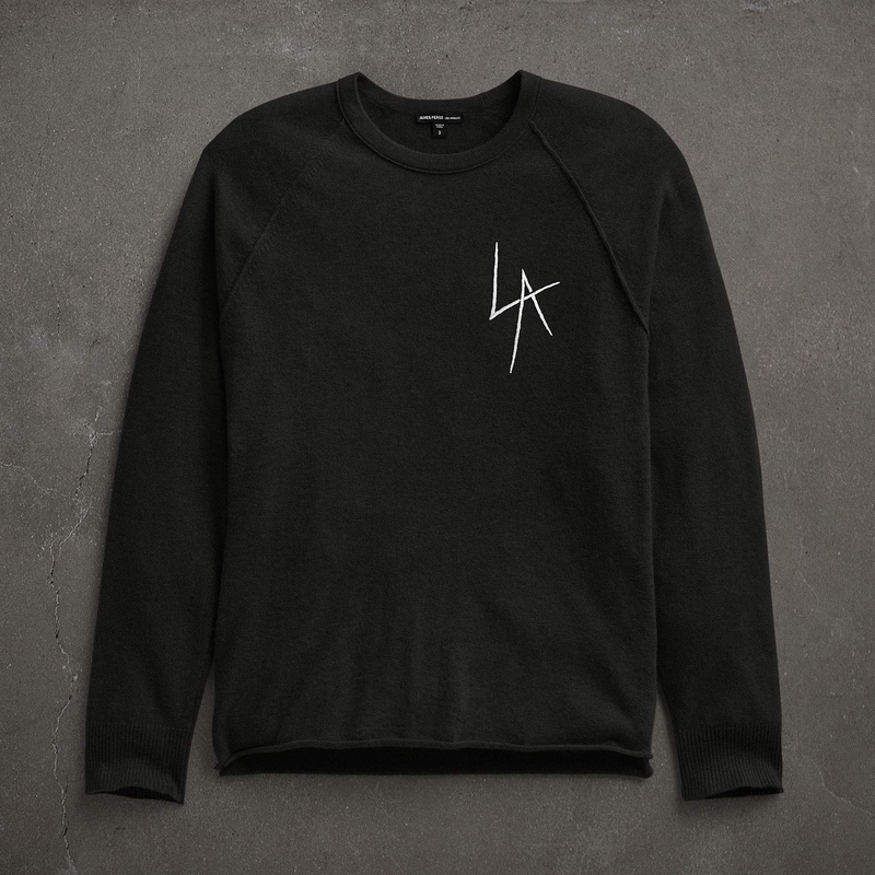 JP x LA Cashmere Raglan – Black