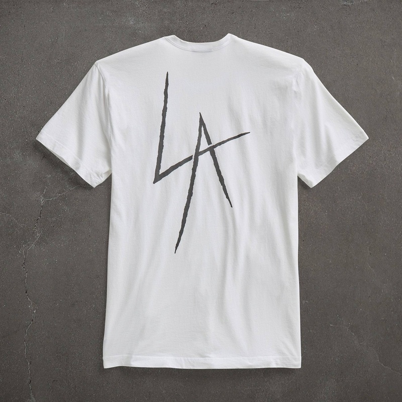 JP x LA Short Sleeve Crew – White