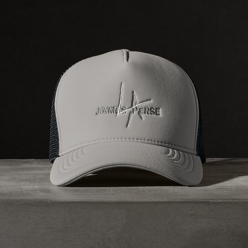 JP x LA Trucker Hat – Pale Grey
