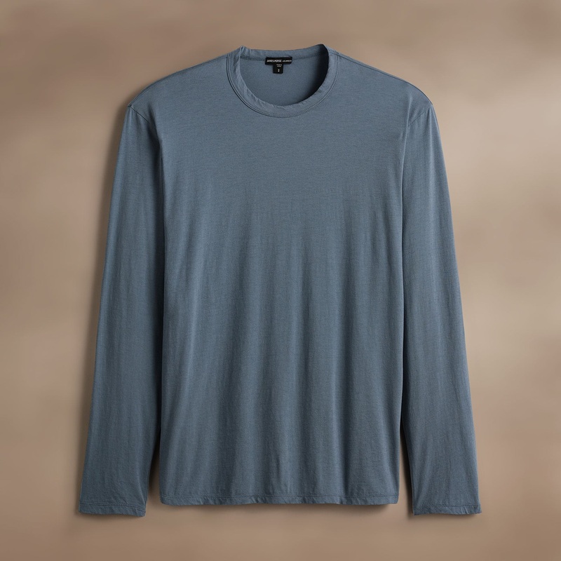 Luxe Lotus Jersey Crew – Cascade