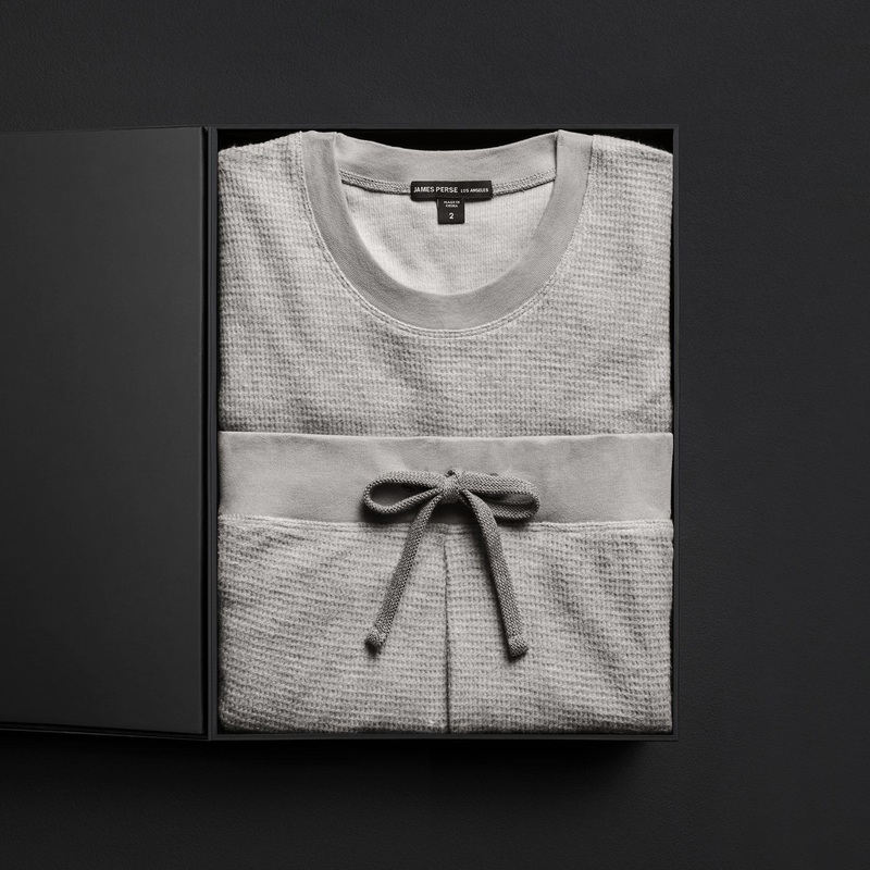 Men’s Brushed Thermal Lounge Gift Set – Heather Grey