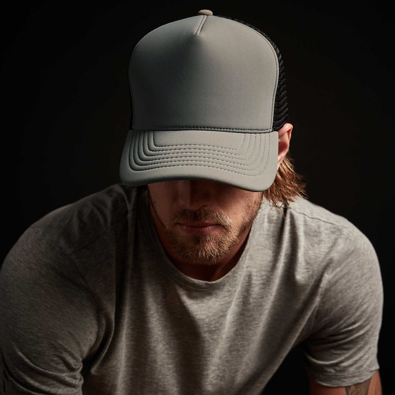 Scuba Trucker Hat – Pale Grey