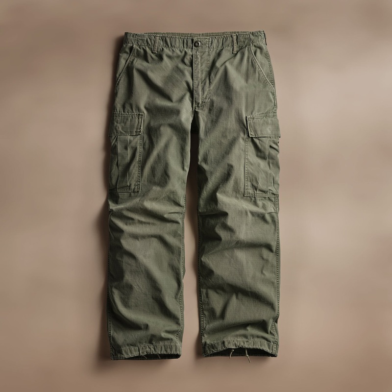 Vintage Jungle Cargo Pant – Army Green