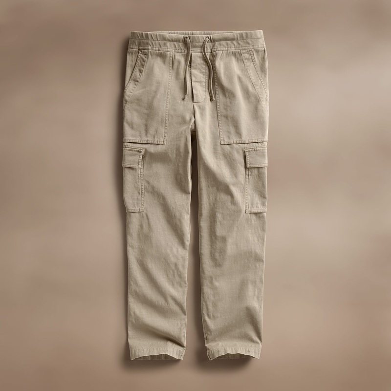 Army Cotton Slub Cargo Pant – Overcast Pigment