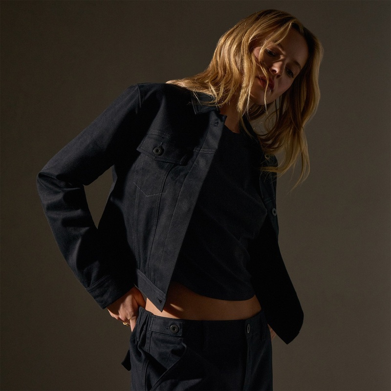 Cashmere Touch Jacket – Black