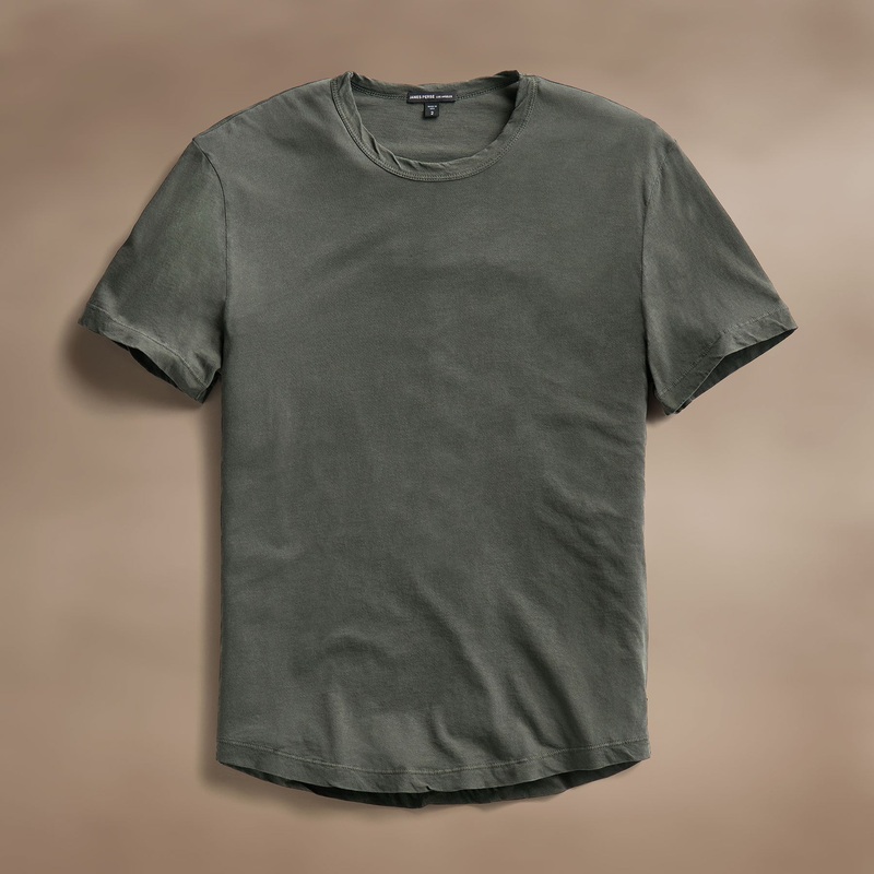 Clear Jersey Crew – Granite Pigment