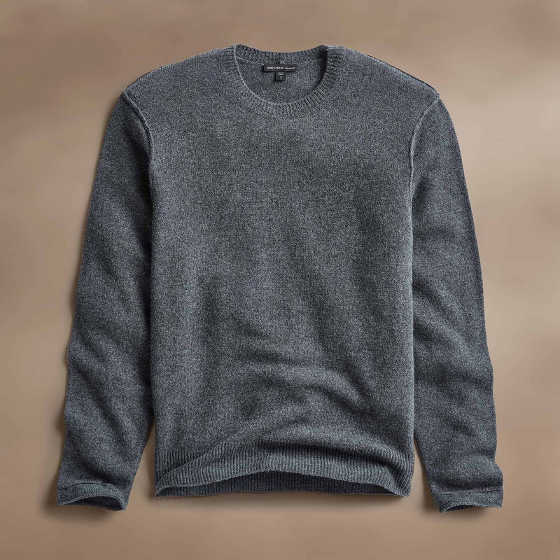 Soft Featherweight Cashmere Crew – Flannel