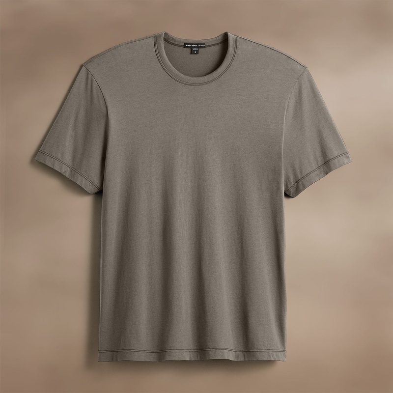 Brushed Lotus Crew – Granite