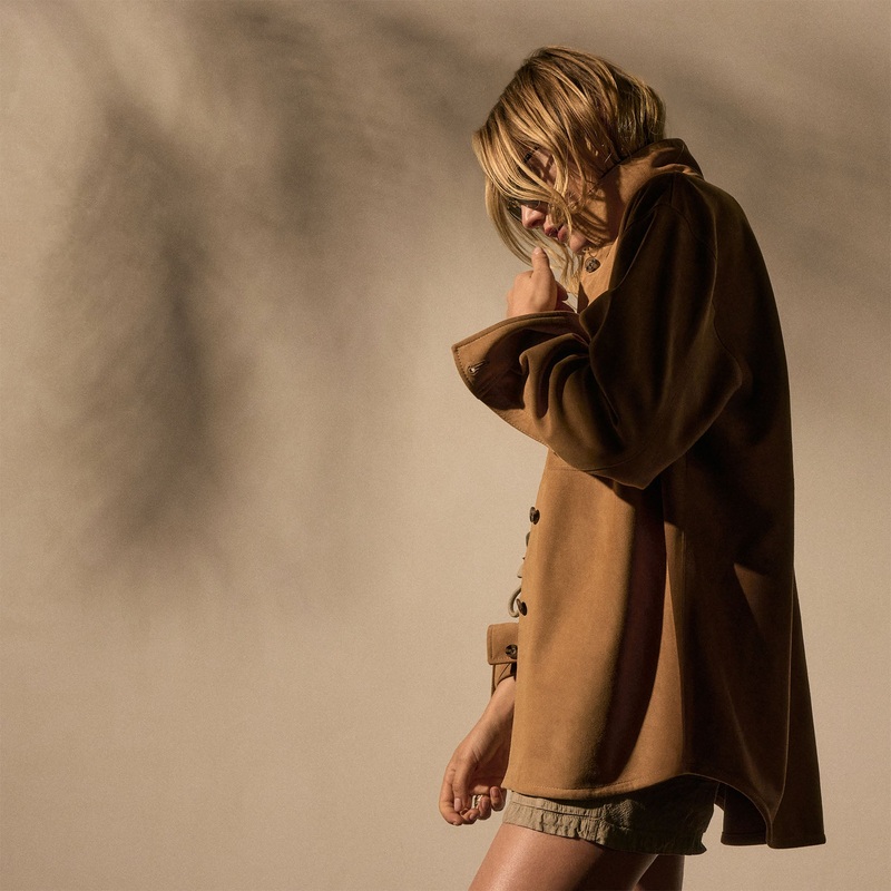 Suede Shirt – Caramel