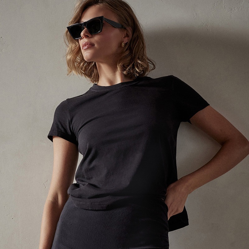 Vintage Little Boy Tee – Black