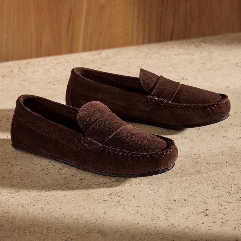 Women’s Montecito Moccasin – Cafe