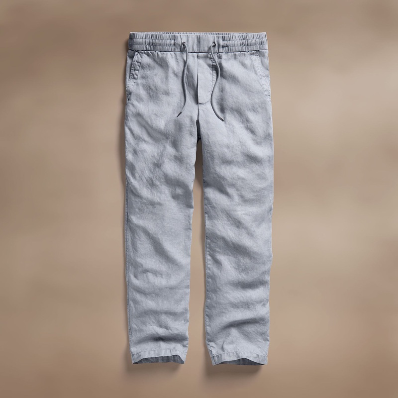 Relaxed Linen Pant – Grey Sky Pigment