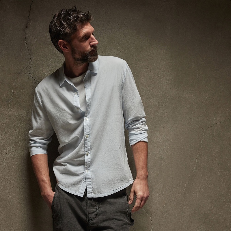 Standard Shirt – Ice Blue Pigment