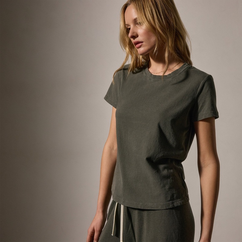 Vintage Little Boy Tee – Granite Pigment
