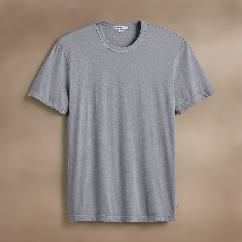 Short Sleeve Crew Neck – Open Sky Pigment