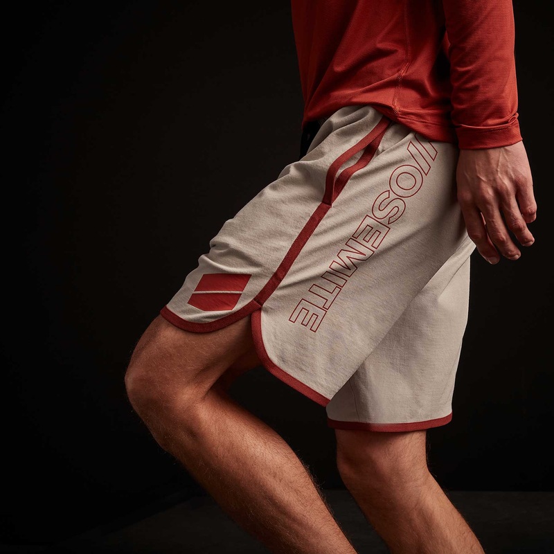 Y/OSEMITE Graphic Basketball Short – Dapple/Auburn