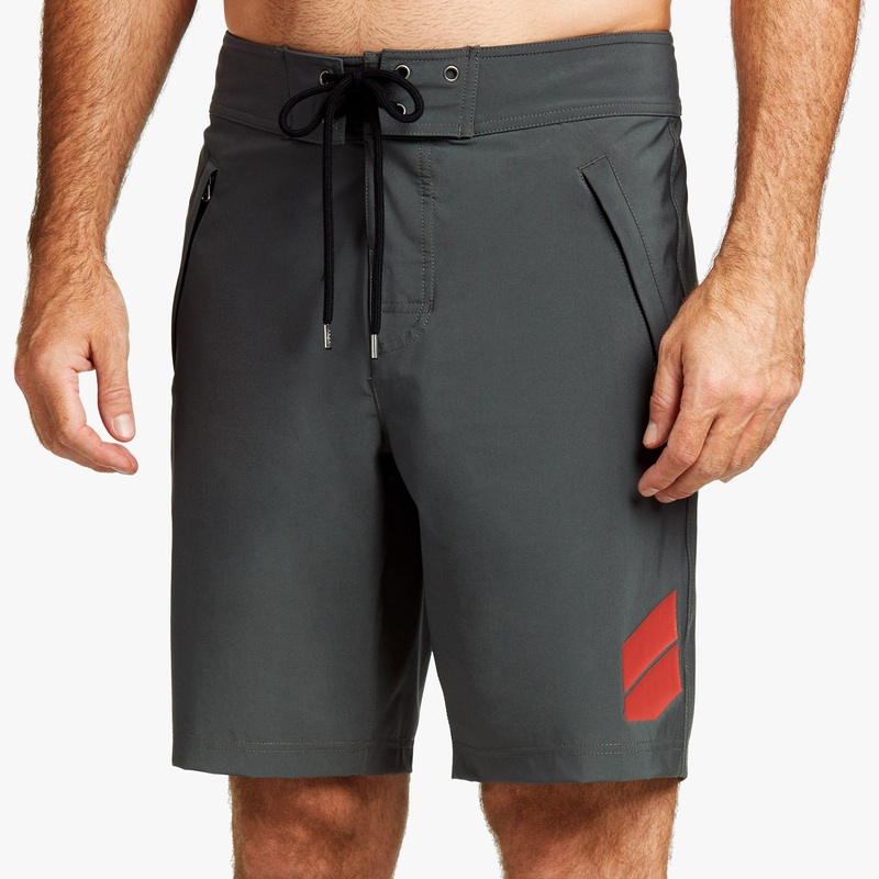 Zip Pocket Boardshort – Slate