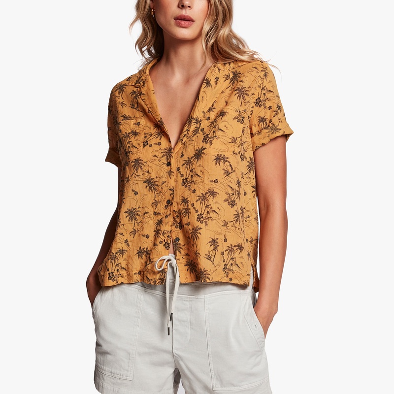 Island Print Shirt – Comet Island Print