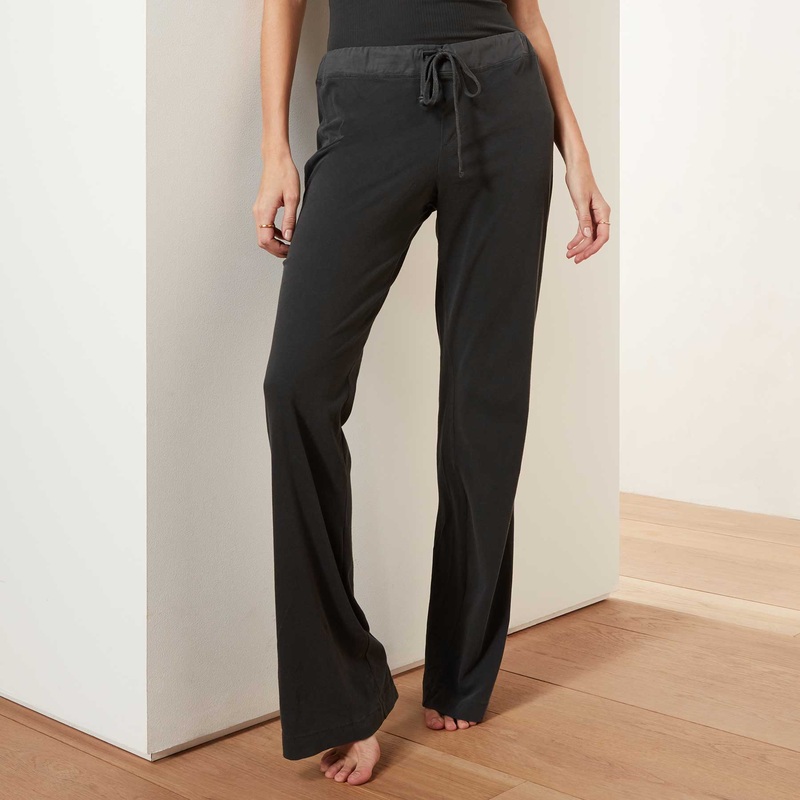Knit Jersey Pajama Pant – Carbon Pigment