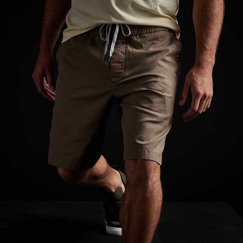 Stretch Canvas Work Short – Fawn Pigment