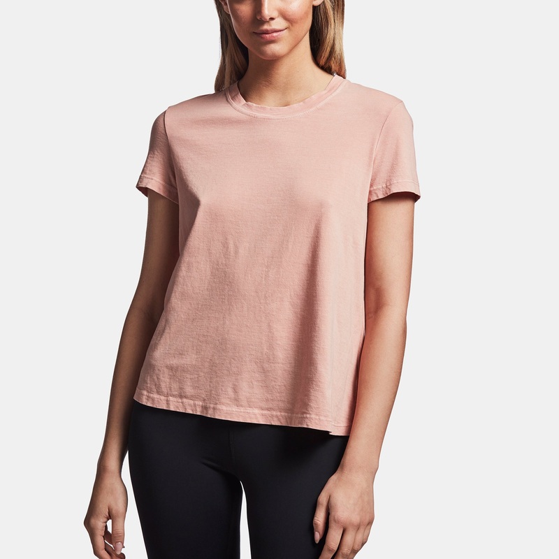 Vintage Wash Little Boy Tee – Rhubarb Pigment