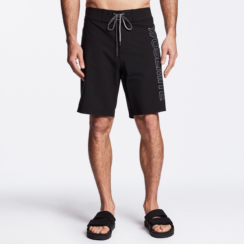 Y/OSEMITE Graphic Boardshort – Black