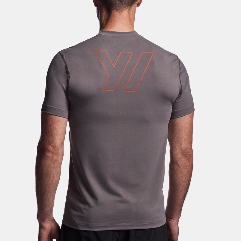 Y/OSEMITE Graphic Performance Knit Tee – Raccoon Grey