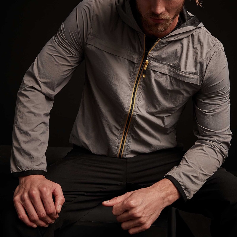 Y/OSEMITE Nylon Windbreaker – Ash Grey
