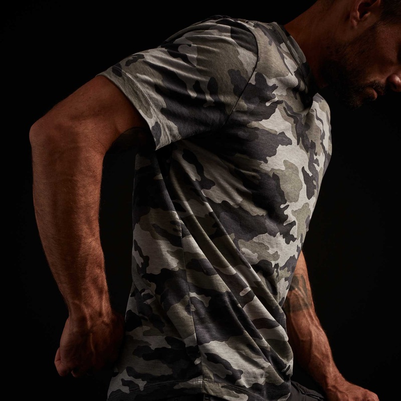 Camo Clear Jersey Crew – Rain Camo