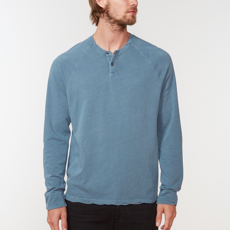 Jersey Raglan Henley – Globe Pigment