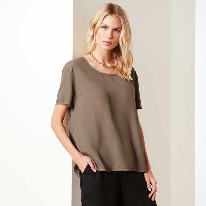 Matte Cupro Tee – Platoon
