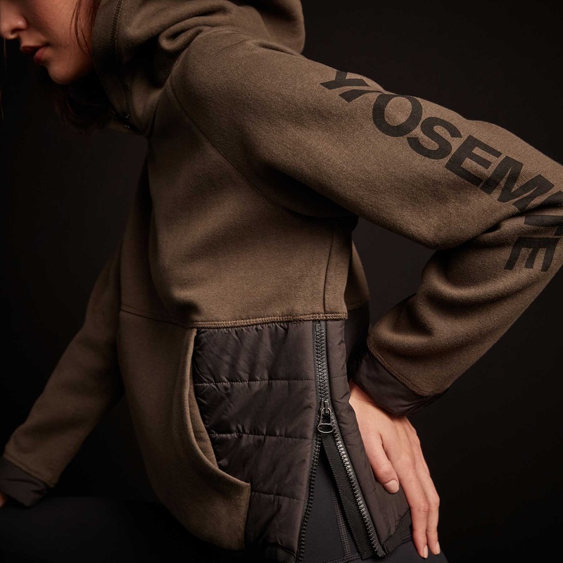 Mixed Media Pullover Hoodie – Marsh