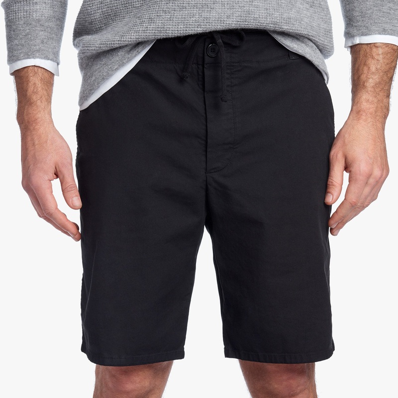 Relaxed Fit Utility Short – Black