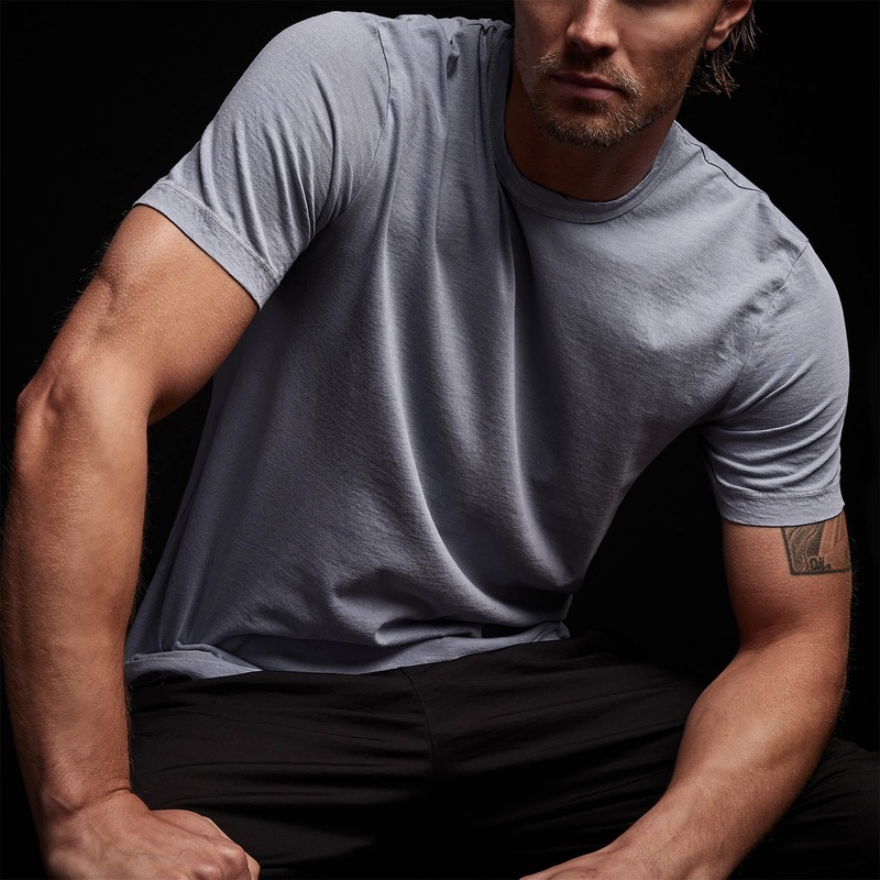 Short Sleeve Crew Neck – Aura Pigment