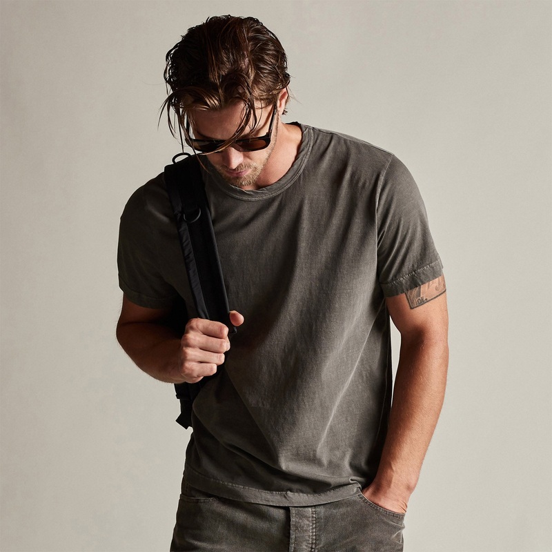 Short Sleeve Crew Neck – Burro Pigment
