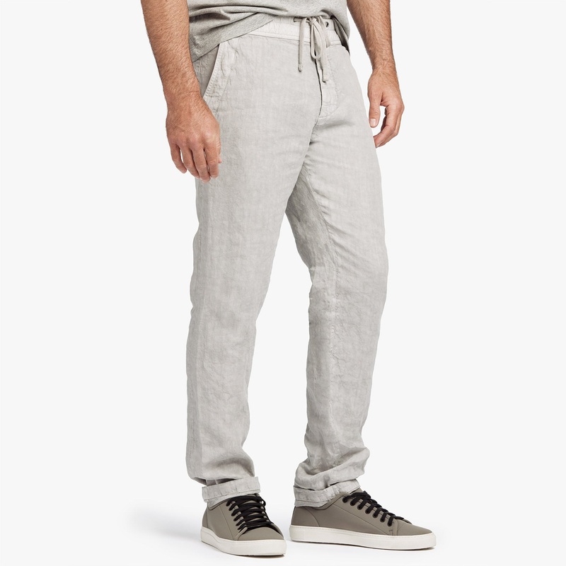 Utility Linen Pant – Steel Pigment