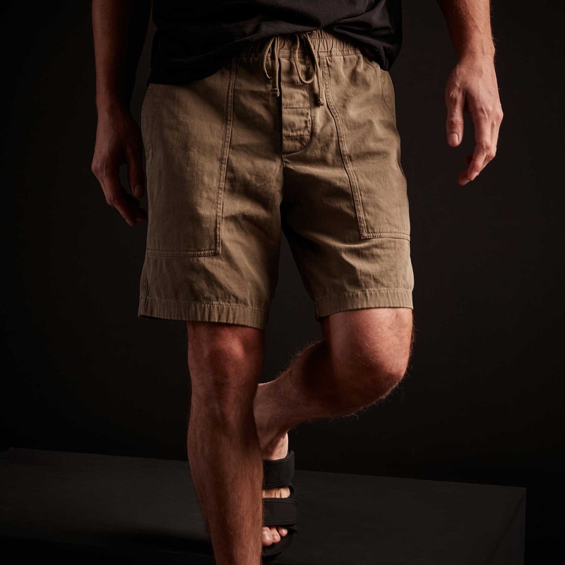 Army Cotton Slub Utility Short – Old Whiskey Pigment