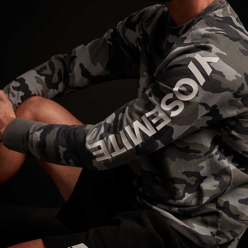Camo Heavy Jersey Raglan Pullover – Rain Camo