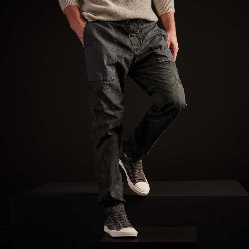 Camo Rip Stop Utility Pant – Carbon Pigment