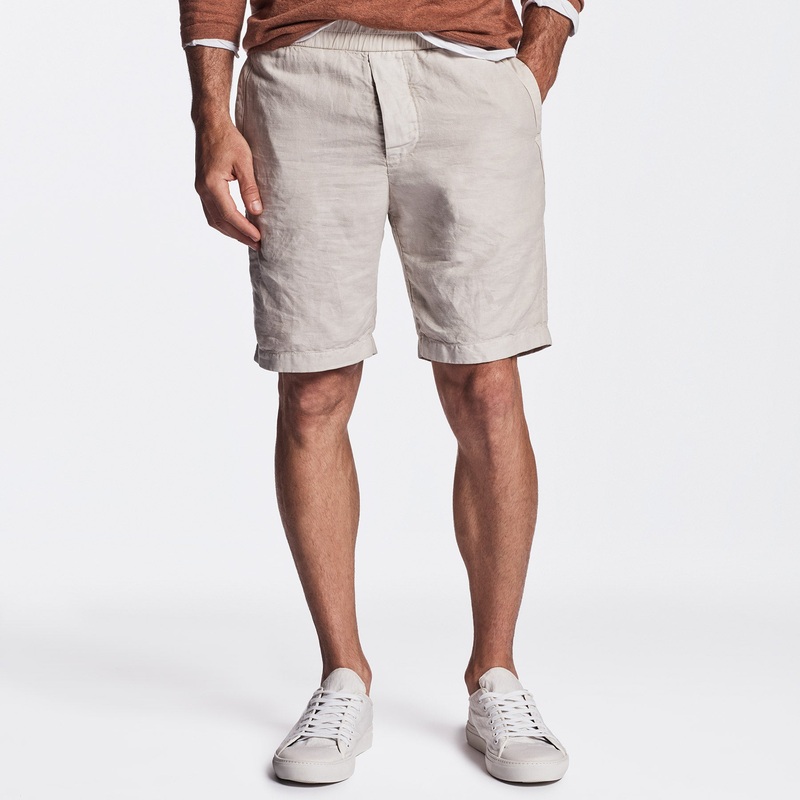 Cotton Linen Canvas Work Short – Paste Pigment