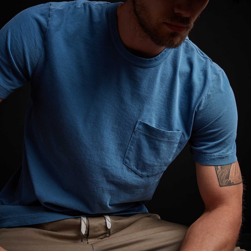 Lightweight Jersey Pocket Tee – Bolt Pigment