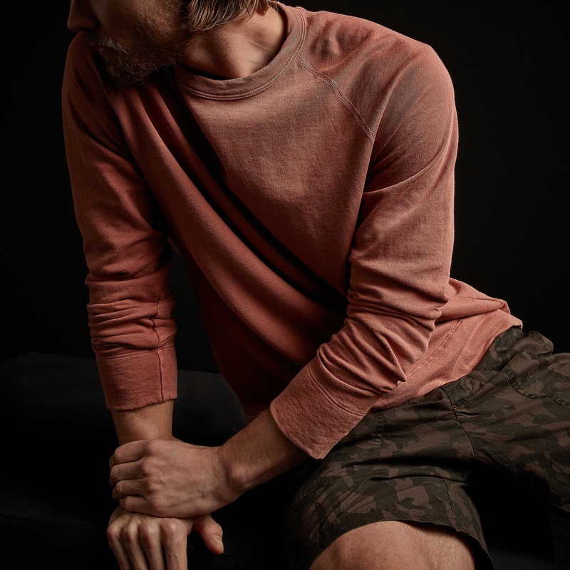 Vintage French Terry Sweatshirt – Foliage Pigment
