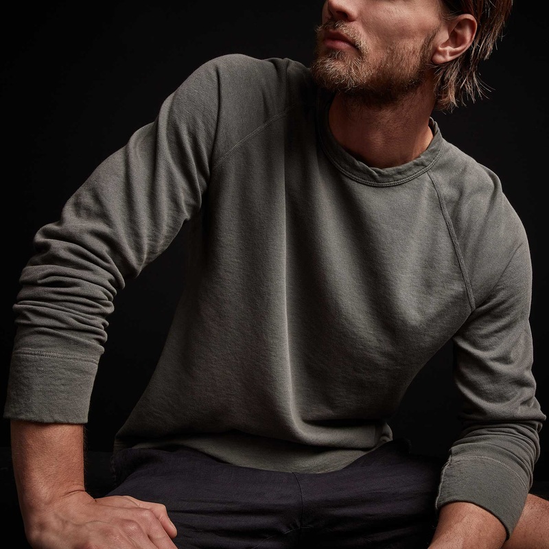 Vintage French Terry Sweatshirt – Jungle Pigment