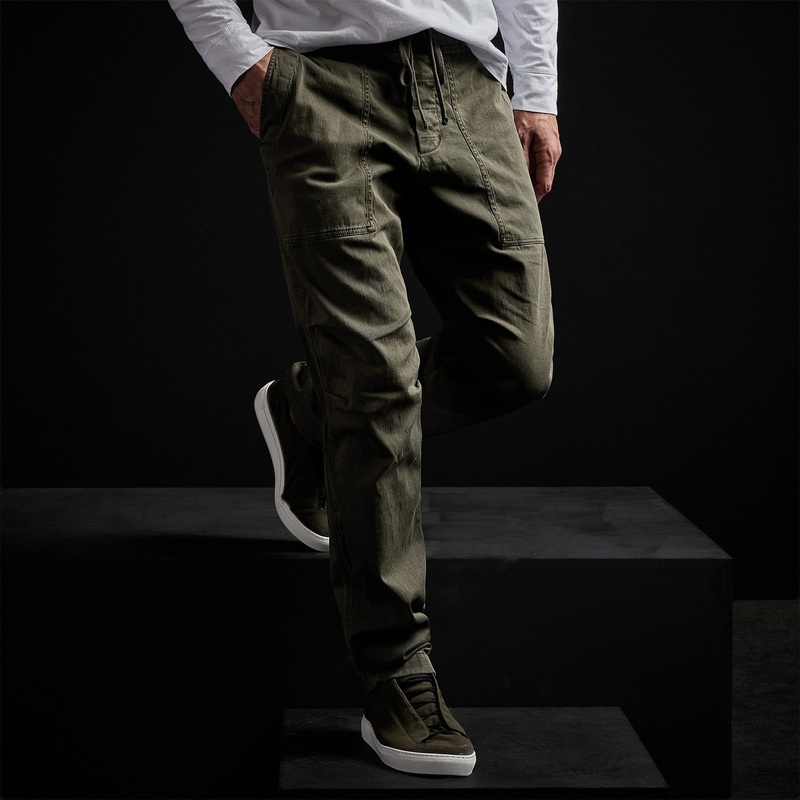 Army Cotton Slub Utility Pant – Hunter Pigment