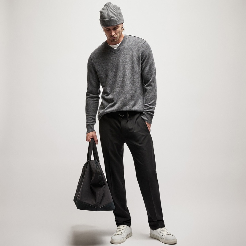 Cashmere V Neck Sweater – Flannel