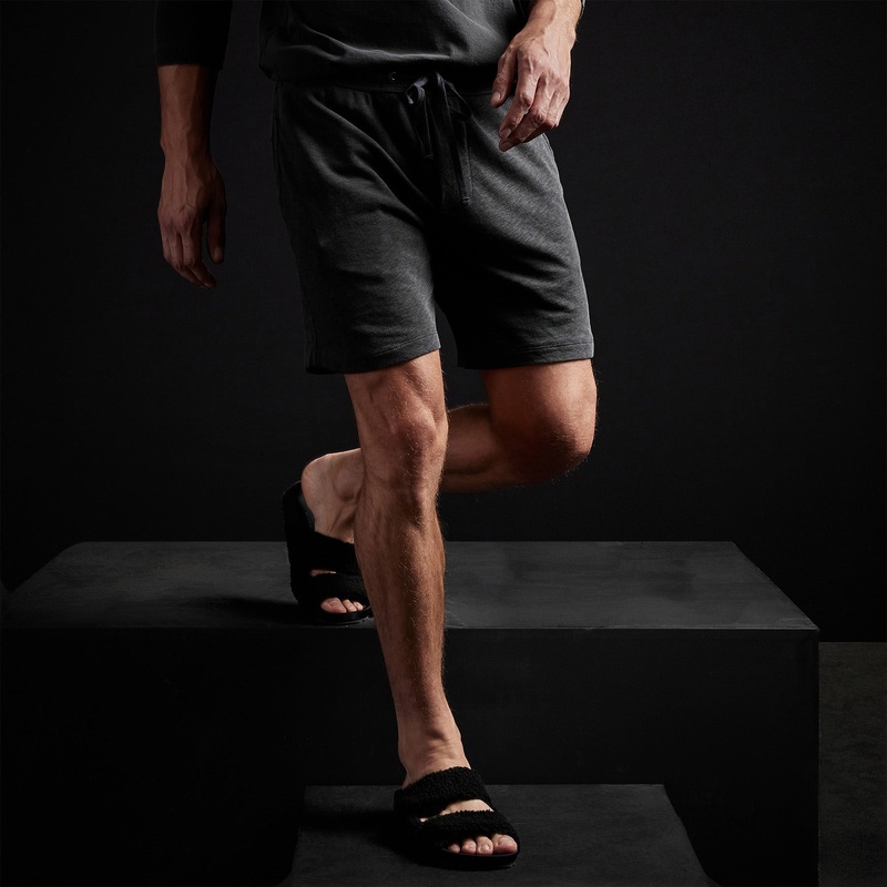 Classic Sweat Short – Carbon Pigment