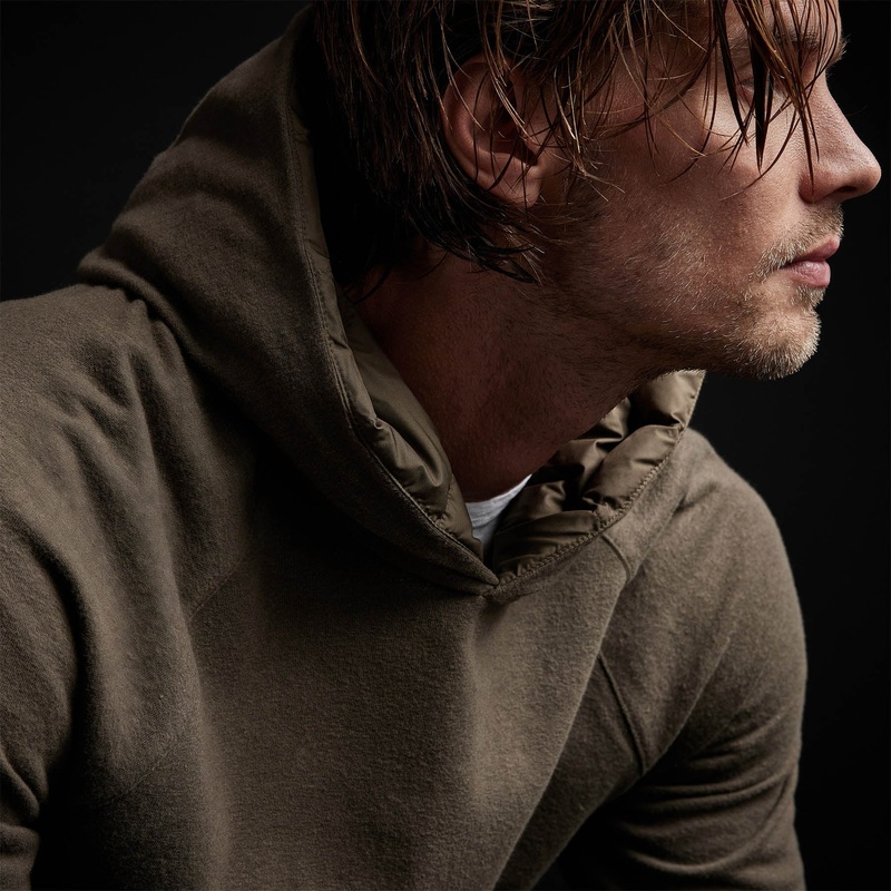 Pullover Hooded Jacket – Olive